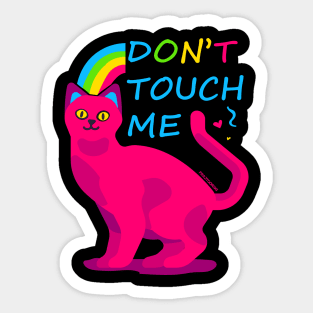 No touchy Sticker